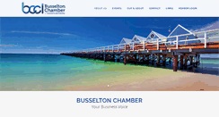 Desktop Screenshot of busseltonchamber.com.au