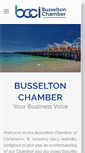 Mobile Screenshot of busseltonchamber.com.au